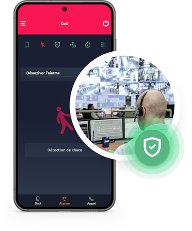 Alerte de détection de chute